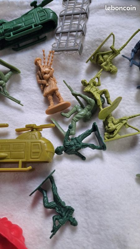 Lot De Soldats Plastique Marksmen London - 1:32 (60mm) - NEUFS Sous Blister - Années 80