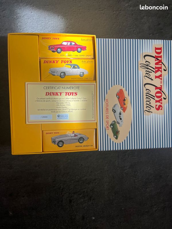 COFFRET COLLECTOR DINKY toys L'indispensable Citroën 1200 kg réf 25 C et 561 EUR 25,00