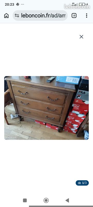 💥belle commode 3 tiroirs 💥 (image 1)