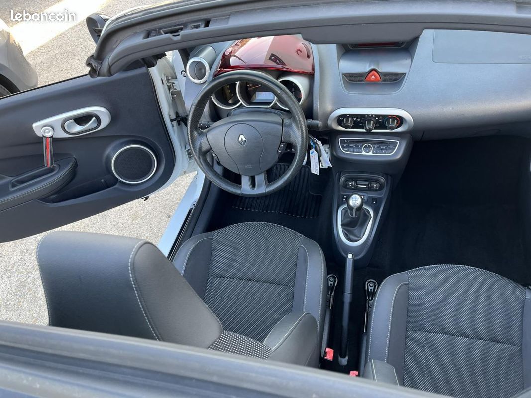 RENAULT WIND 1.2i TCe - 100 COUPE CABRIOLET Dynamique GARANTIE 12 MOIS COURROIE DE DISTRIBUTION A JOUR (image 15)