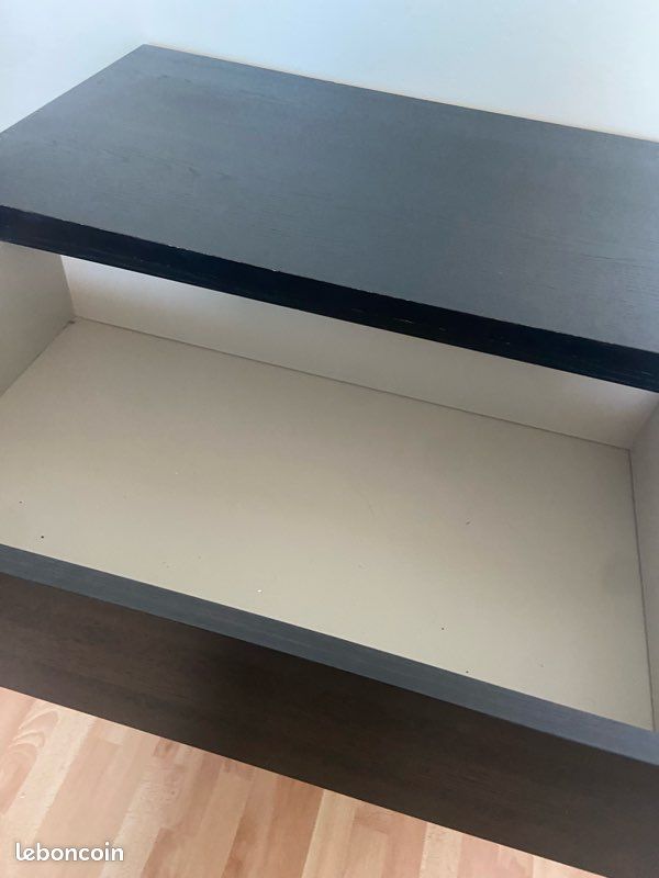 Commode MALM IKEA noire (image 4)