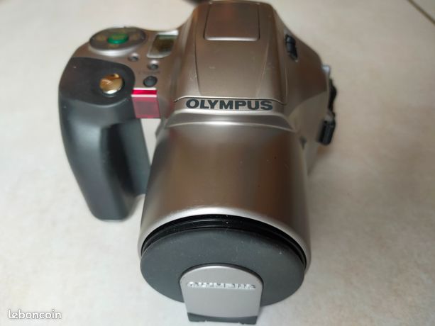 Appareil Photo Argentique Olympus IS200 + Doubleur + Housse - Compact 24x36 - Occasion