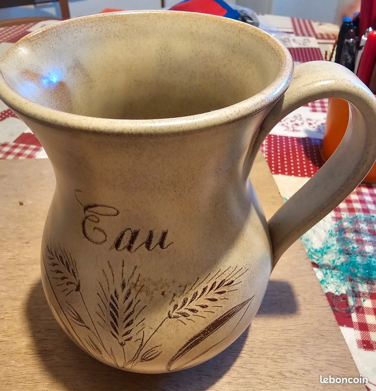 Pichet eau, vin et pot à glaçon (image 4)