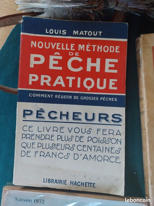 Lot De 5 Livres Anciens Sur La Pêche Au Lancer, Au Moulinet Et Aux Leurres - Occasion