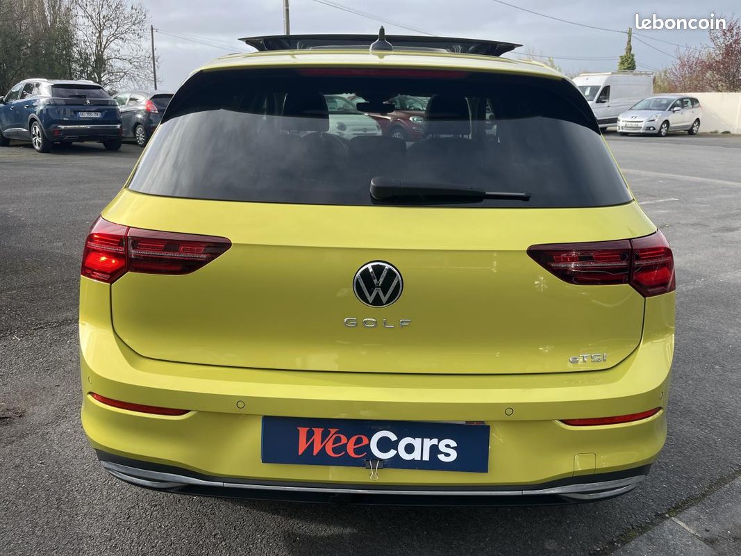 VOLKSWAGEN GOLF 1.5 eTSI OPF 150ch Style 1st DSG7 - Attelage/T.O/IQ Light/Sièges AV chauff/JA 18 (image 5)