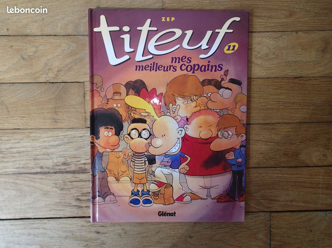 BD Publicitaire Titeuf – La Bande à Tcho ! – Par Zep – Pour BP France – 2001