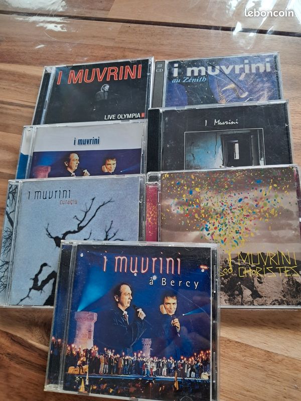 Lot de 7 cd I Muvrini Corse (image 1)
