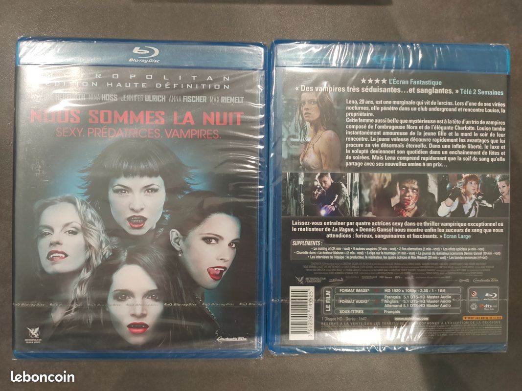 BLU RAY ... NOUS SOMMES LA NUIT ... Nina HOSS, Anna FISHER, Jennifer ULRICH  - DVD - Films