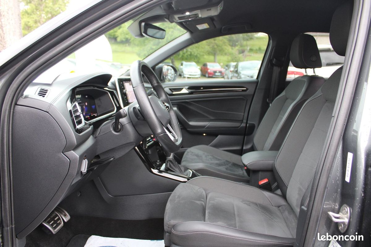 Volkswagen T-ROC II 2L TDI 150 CV R-LINE GPS 3D CAMÉRA FULL LED ATTELAGE I-COKPIT USB BOITE AUTO DSG (image 9)