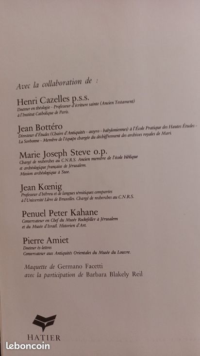 Vérité et Poésie de la Bible Hatier (image 5)