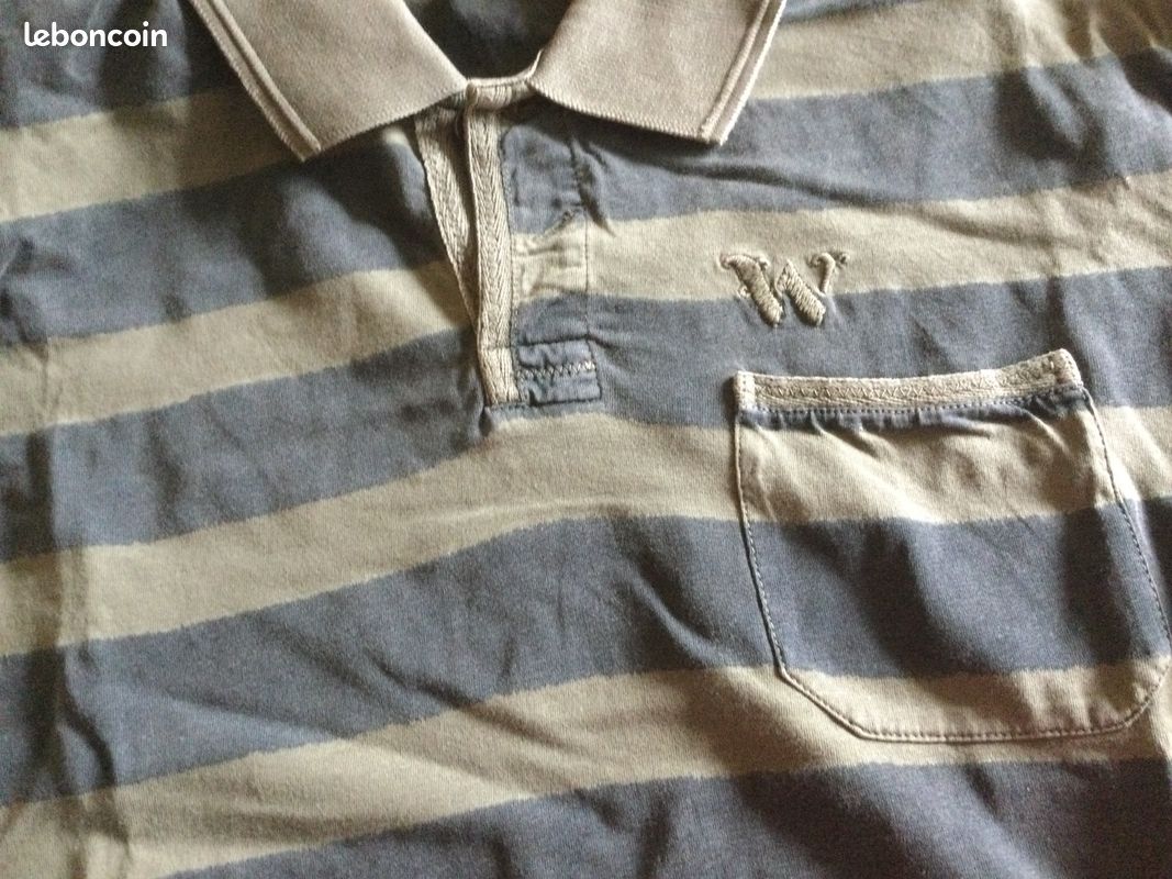 Polo manches courtes Wrangler taille L (image 5)