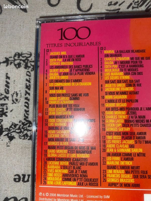 Cd chanson d’amour (image 2)