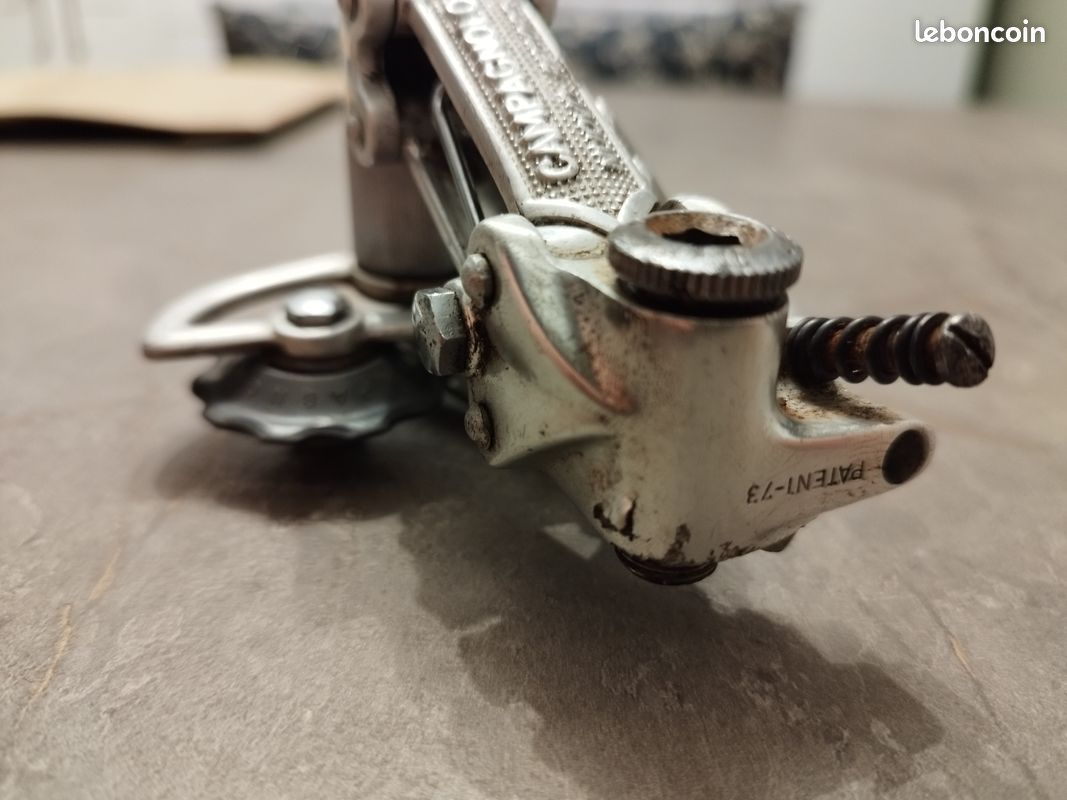 Dérailleur Arrière Campagnolo Super Record Vintage - 6 Vitesses, Cage Courte, Neuf En Boîte