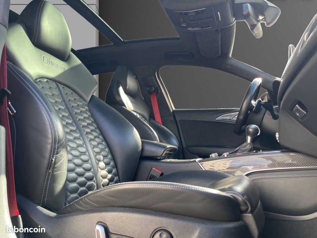 AUDI RS6 PERFORMANCE 605Ch Toit Ouvrant Bose CarPlay Caméra 3D Freins Céramique Toutes Options Suivi Complet Audi Garantie 12 mois (image 10)
