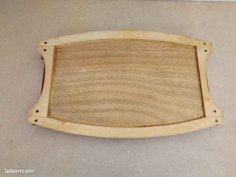 Plateau en chêne 3 cm d'épaisseur - Arêtes arrondies - Vernis (tables – Brut de Table