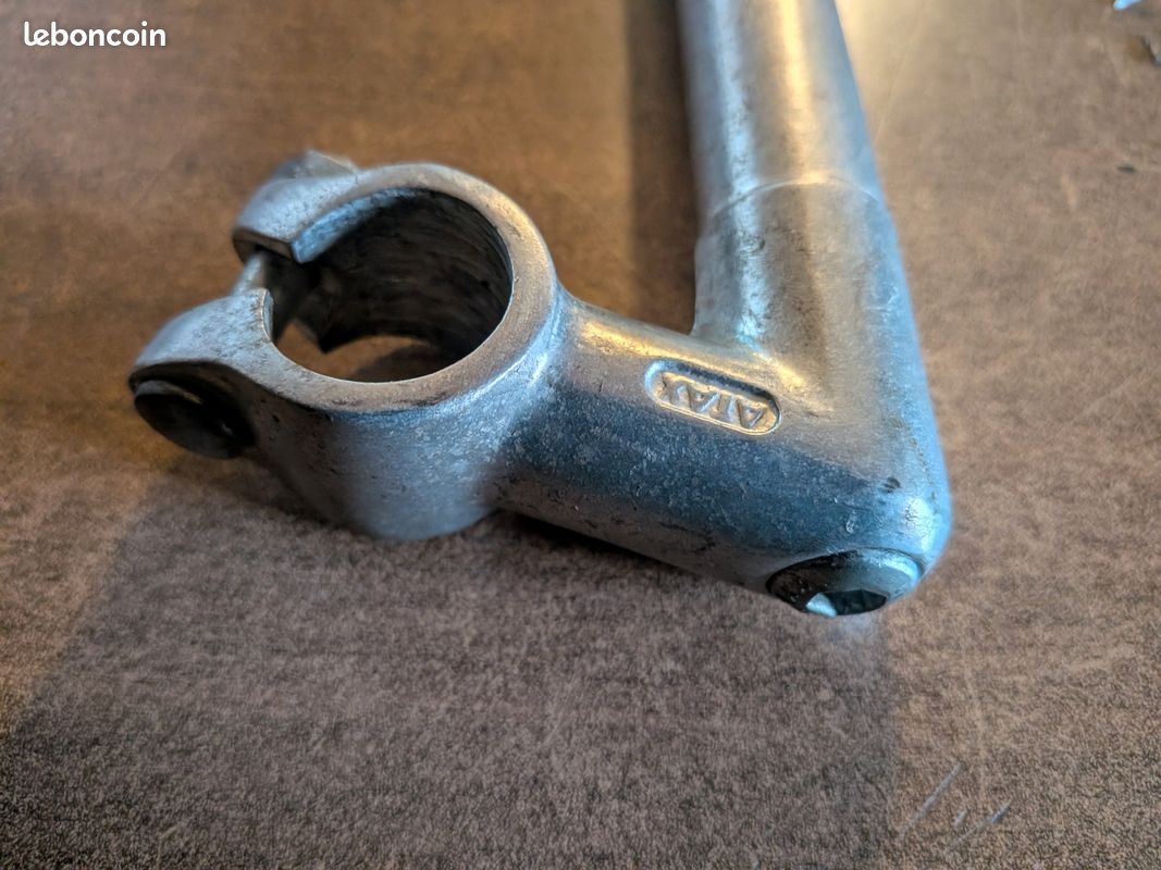 Potence De Vélo De Route ATAX - Aluminium - Longueur 60mm, Diamètre 22mm, Pour Cintre 25.4mm - NEUVE