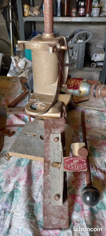 Ancienne Perceuse Vintage CASTOR Modèle 10 M 220 - 350W - Fabriquée En France