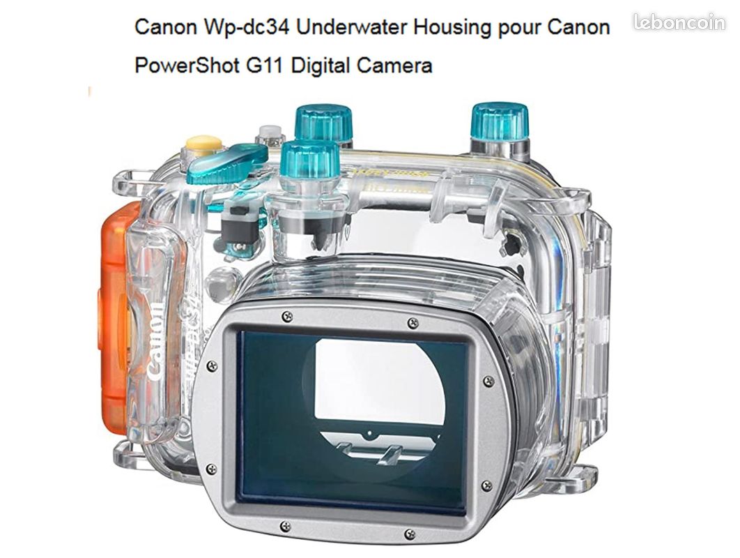 Caisson photo sous marin canon G11 Wp-dc34 (image 1)