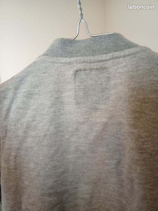 Gilet Kiabi 10 ans gris (image 6)