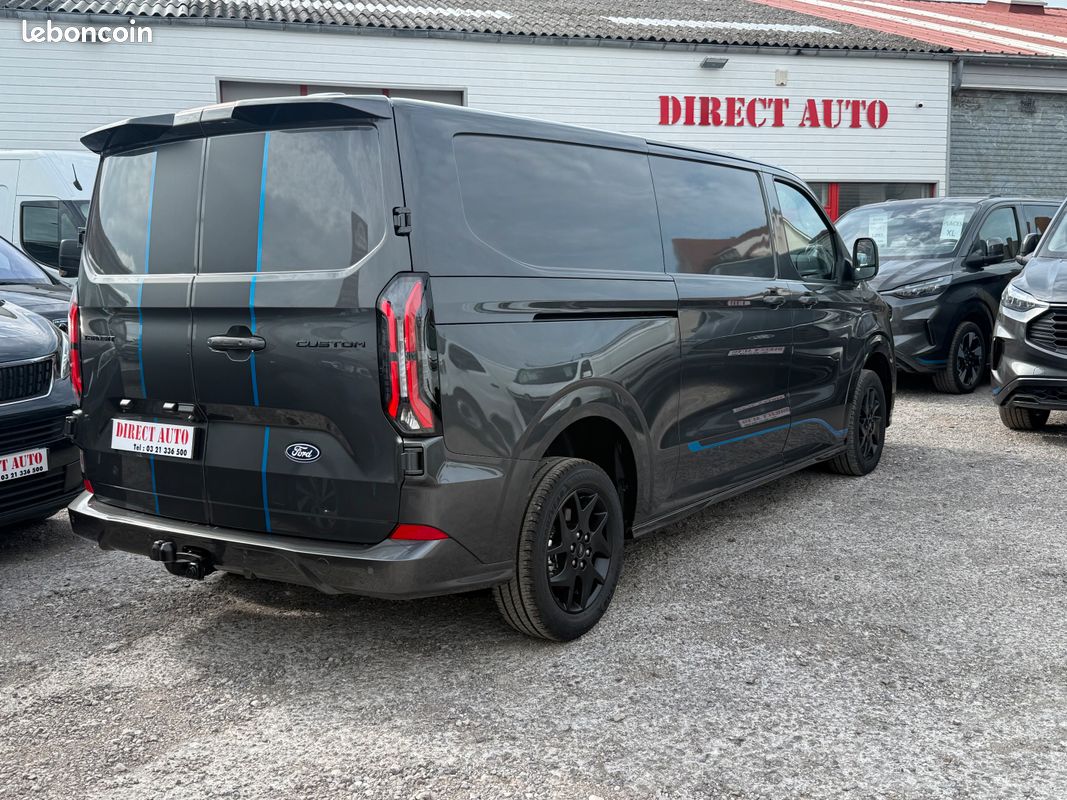 39.900 HT - Nouveau FORD CUSTOM SPORT 2026 L2H1 rallongé 2.0 TDCI 170 BVA8 (image 2)