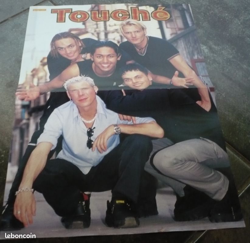 Poster recto verso Nek et Touché 1997 (image 3)