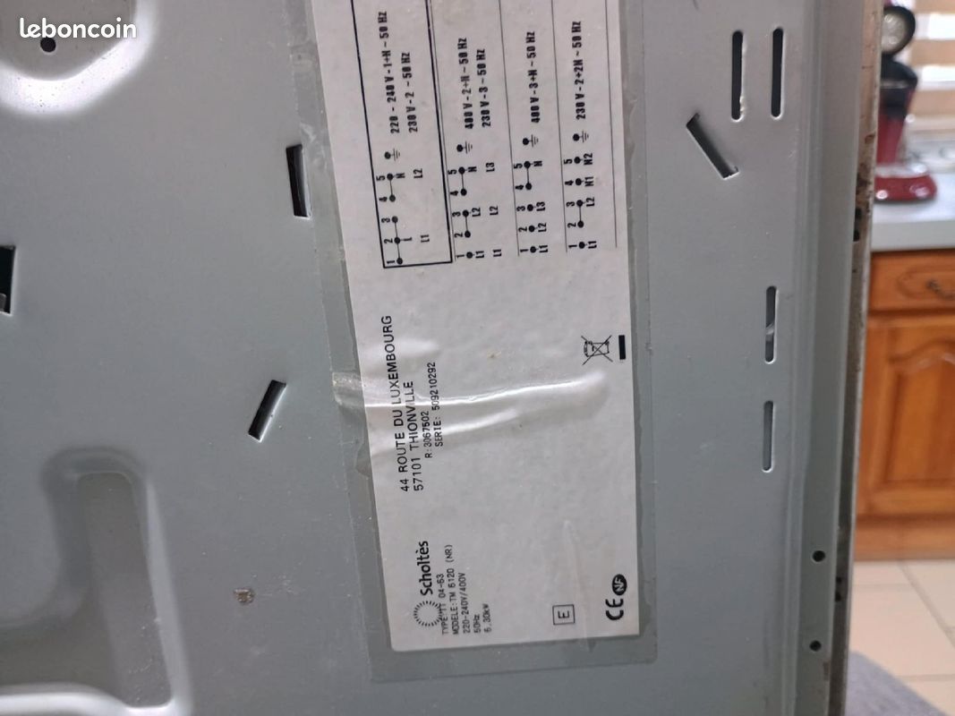 Plaque electrique SCHOLTES (image 6)