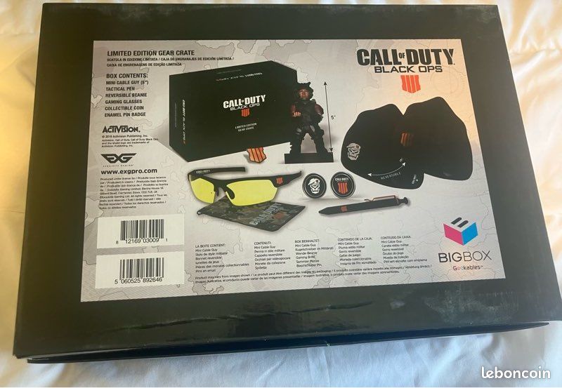 Call of duty black ops 4 gear crate limited edition (image 3)