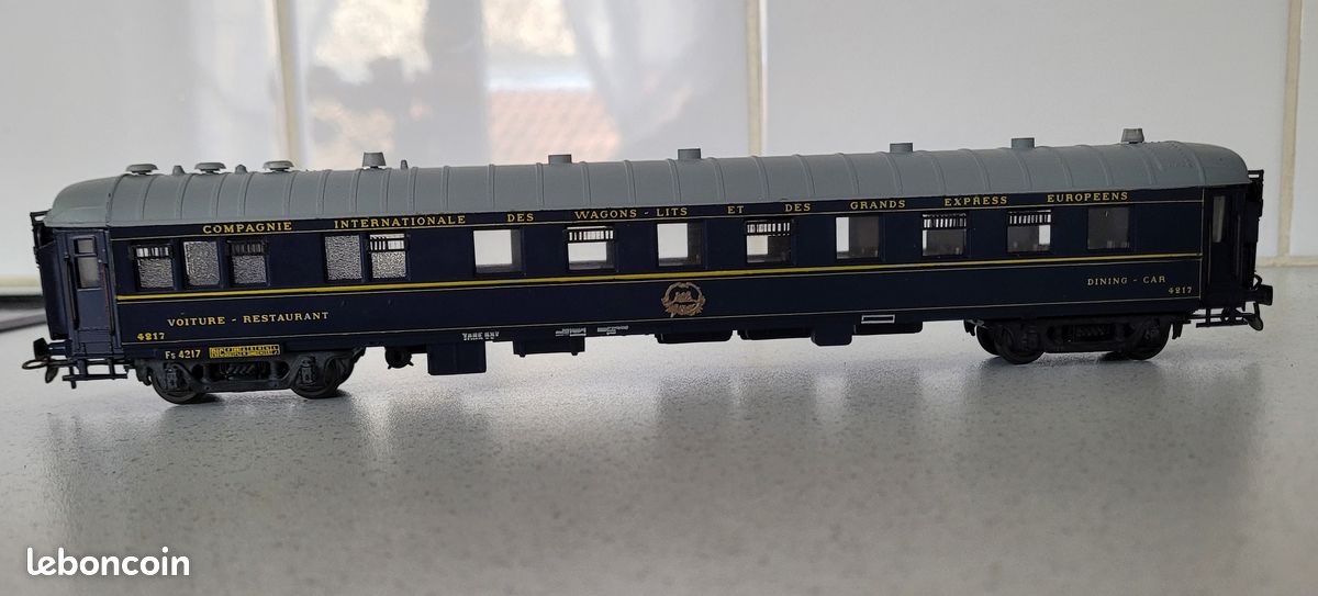 Voiture Restaurant CIWL N°4217 France Trains 301, Modèle Réduit Train Occasion