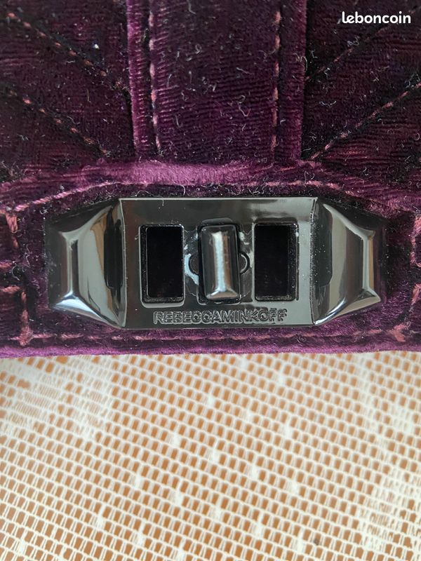 Sac bandoulière Rebecca Minkoff en velours (image 12)