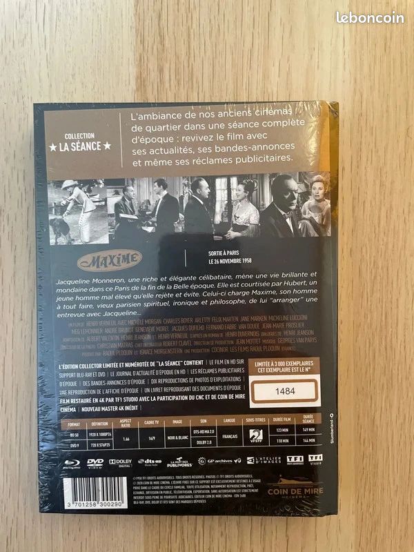 Maxime Coin de mire Blu-ray/Dvd Verneuil (image 3)