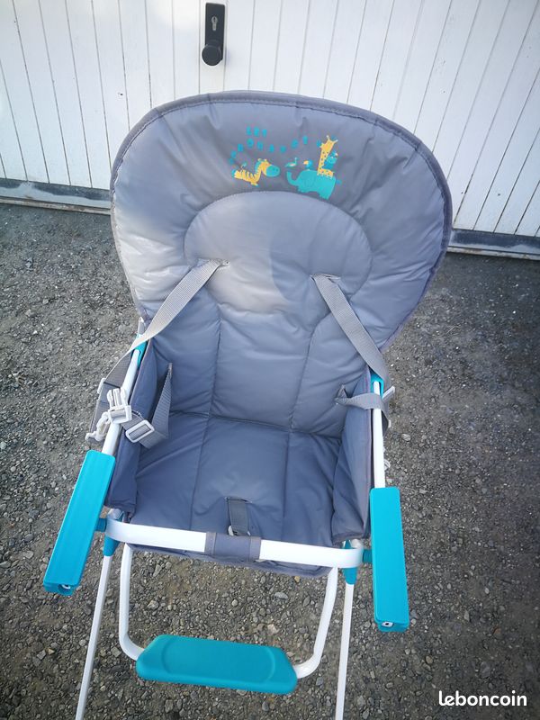 Chaise Haute Pliable pour Bébé (Servi 4 mois / neuve) (image 5)