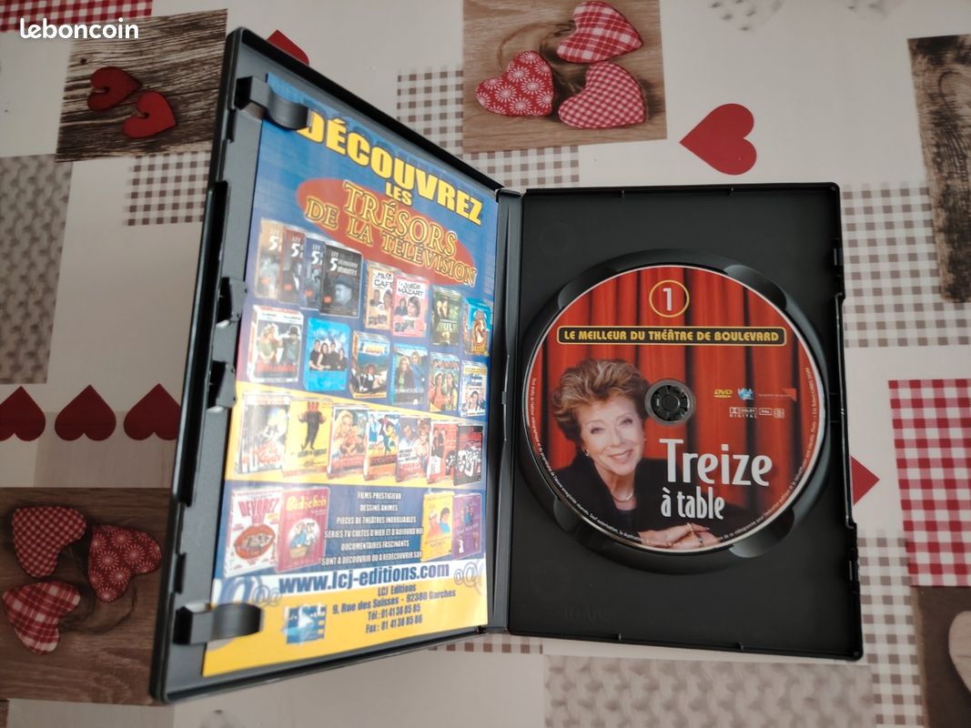 DVD Théâtre "Treize à table" avec Marthe MERCADIER ET René CAMOIN (image 4)