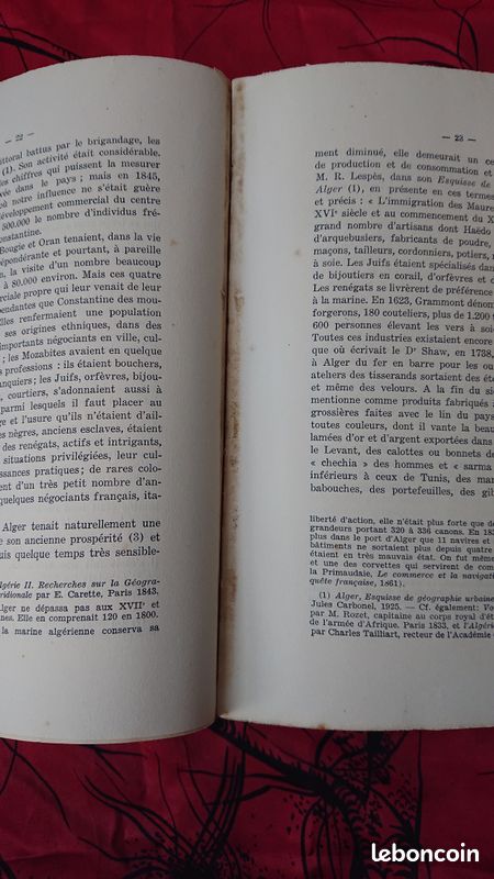 Rare ouvrage – La Monnaie et le Crédit en Algérie depuis 1830 – P. Ernest-Picard (1930) (image 8)