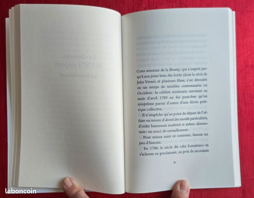 Les révoltés de la Bounty, de Jules Verne. Neuf (image 13)