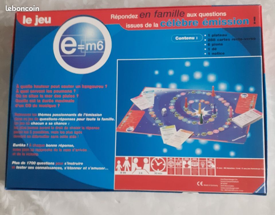 Jeu de société, E = m6 (image 3)
