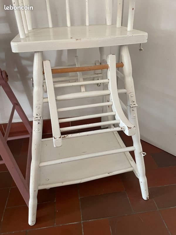 Chaises hautes enfants en bois (image 5)