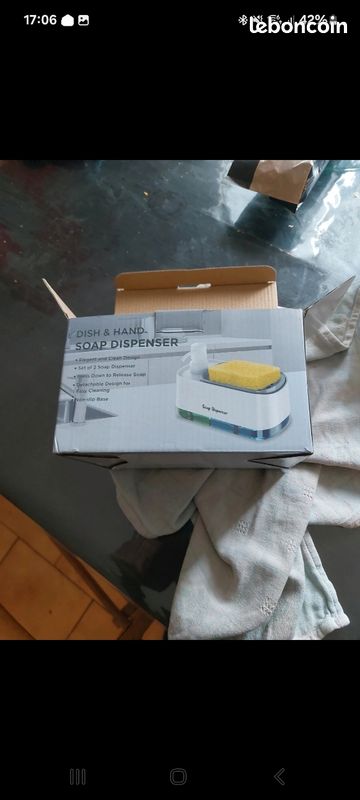 Distributeur liquide vaisselle et mains (image 1)