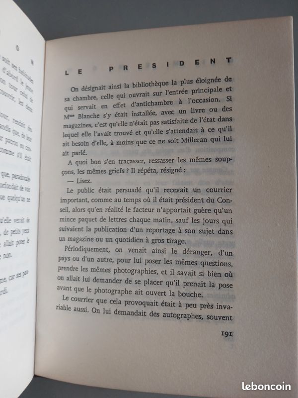 Georges simenon, le président. 1961 (image 6)