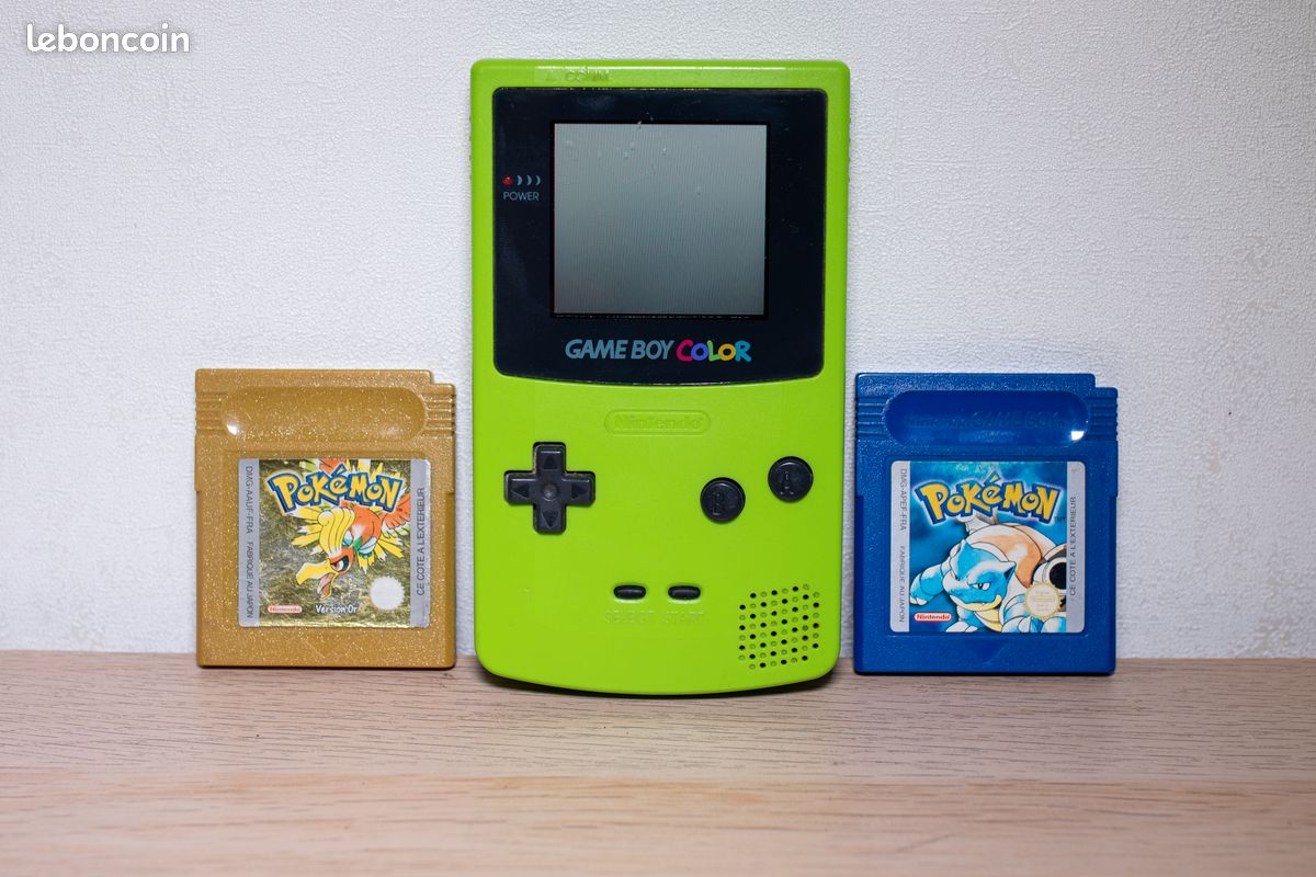 Jeu Pokémon Version Verte - Game Boy Color/Advance - Version Française - Très Bon état
