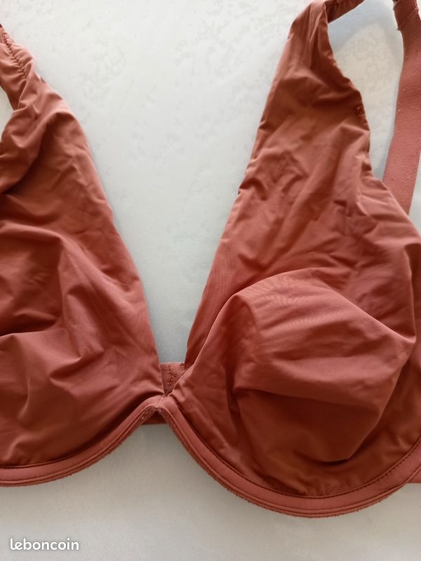 Soutien gorge marron Tex Taille 100C (k17) (image 4)