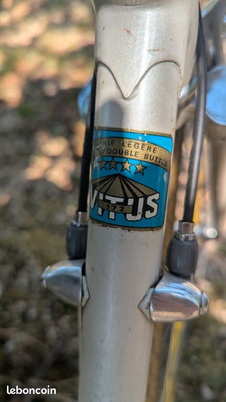 Vélo Peugeot Route Campagnolo vitesse au guidon (image 5)