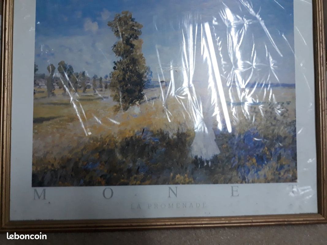 Reproduction monet affiche avec cadre (image 2)