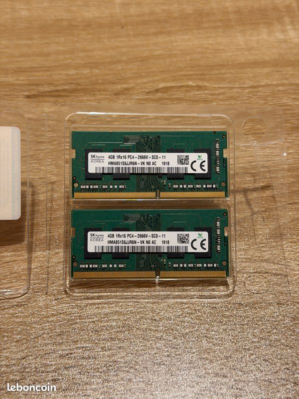 Mémoire RAM PC SK hynix 4GB DDR4 2666MHz - Informatique