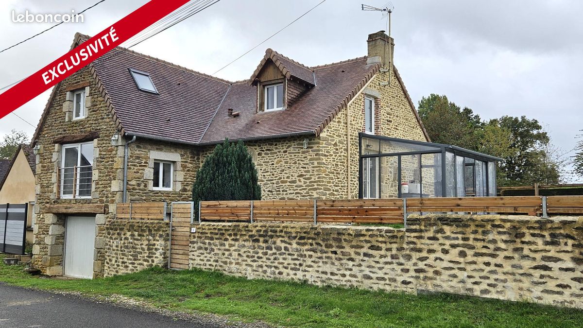 Maison 3 pièces 75 m² · à Saint-Denis-sur-Sarthon · 75 m² · 139 900 €