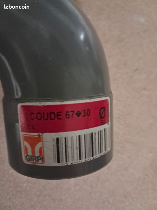 Coude pvc 50 (image 2)