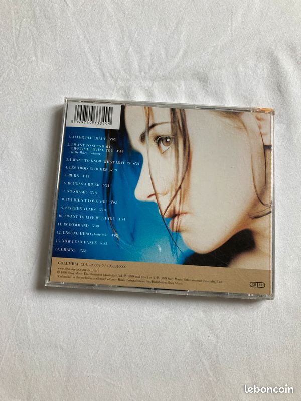 CD Tina Arena "in deep" (image 2)