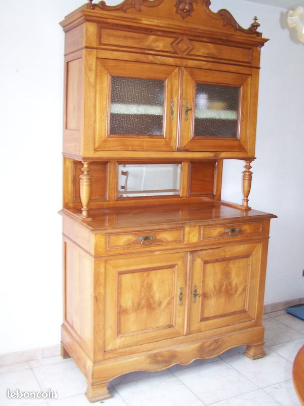 Buffet Table merisier année 1930 environ (image 1)