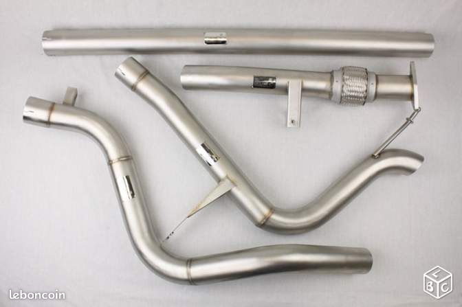 Ligne echappement Inox Megane 3 RS + Titane (image 2)