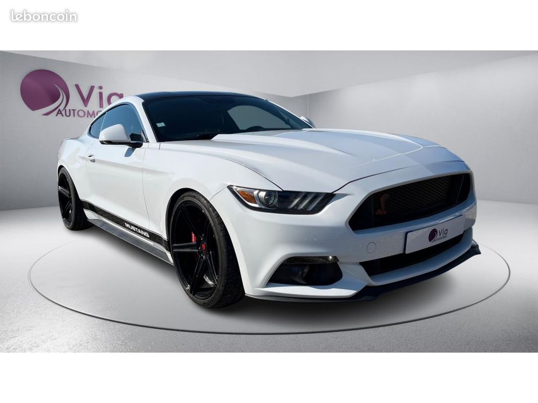 FORD MUSTANG Fastback 2.3 EcoBoost 317 COUPE - ENTRETIENS FORD / SIEGES CHAUFFANTS ET VENTILES / CAMERA DE RECUL (image 3)