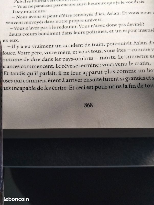 Livre - Le Monde de Narnia - de Clives Staples Lewis - Bon état (image 3)